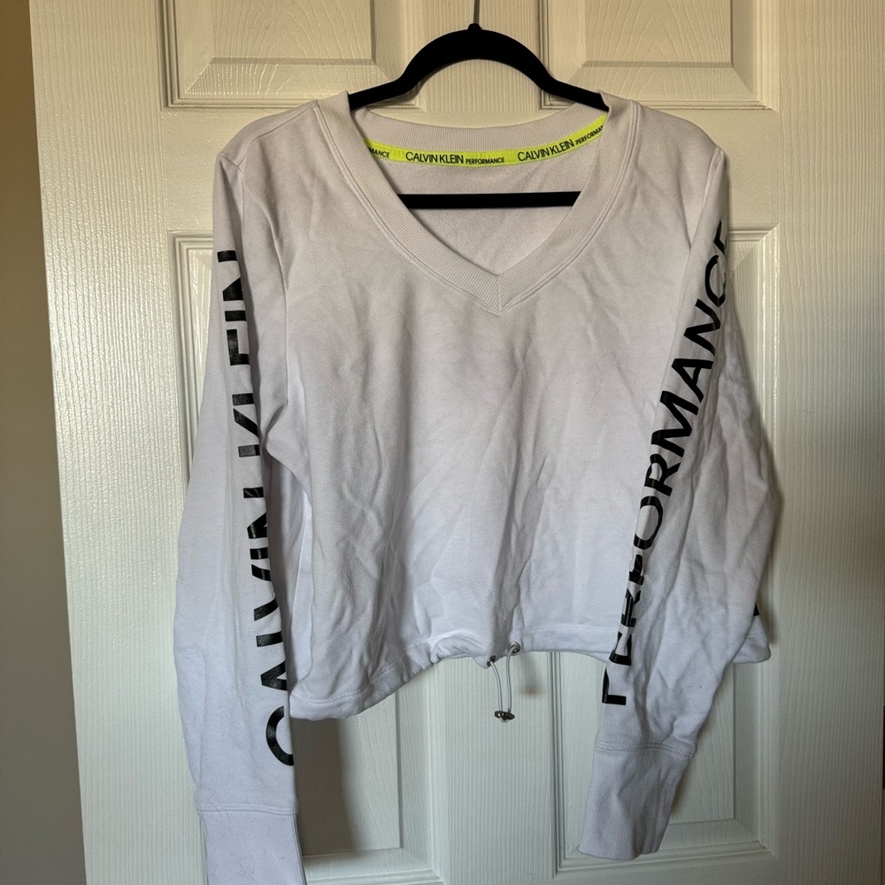 Calvin klein cropped sweater